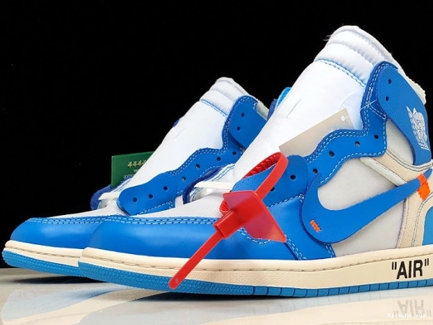 Jordan UNC Air Off-White Blue 1 AQ0818-148 Powder 0520